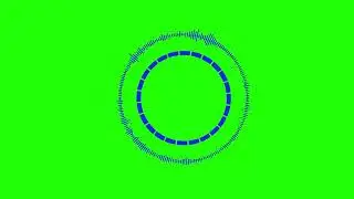 Green Screen Audio Wave Effect | Green Screen Audio Wave Stock Video Footage - The Green Gallery
