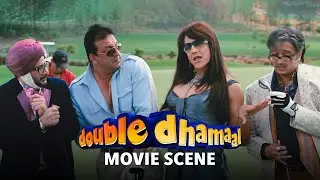 Riteish, Arshad and Aashish Fool Sanjay Dutt And Crack The Deal | Double Dhamaal | Movie Scene