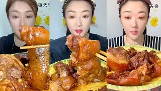 Extreme Chinese Mukbang – Insane Textures & Giant Bites #18