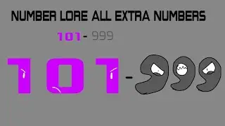 number lore all extra numbers (101-999)