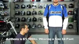 Icon Strongarm 2 Pants Review at RevZilla.com