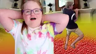 THE FLOOR IS LAVA CHALLENGE! (MattyBRaps vs Sarah Grace)