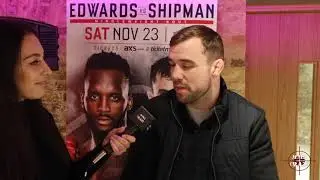Mike Shipman on Fabian Edwards 