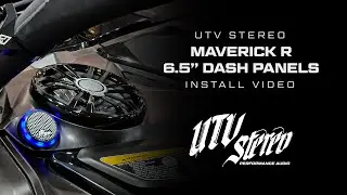 UTV Stereo Can-Am&reg; Maverick R Dash Panels