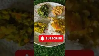 Power Pack South Indian Lunch Plate 💪 | Palak Dal, Veg Curry & Onion Sambar | Quick Stir