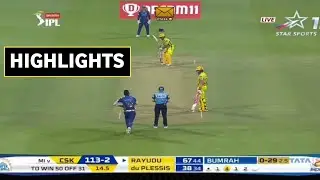 IPL 2020- CSK vs MI Full Match Highlights 2020 || CSK vs MI 2020 Highlights || IPL 2020 Highlights