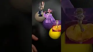 Mixing Colours Of Zootopia2 #asmrmixing #satisfyingcolors #mixingcolors #zootopia2