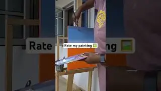 PAINT WITH ME | SELF TAUGHT ARTIST | Acrylic painting #paintartist #bluepainting #acrylicpainting