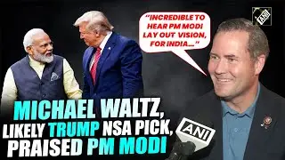 ANI Archives: Michael Waltz, likely Trump NSA pick, had talked about, India and PM Modi’s leadership