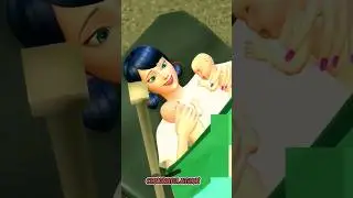 🐞Miraculous Marinette Gave Birth to Twins👶👶 #sims4 #shorts #miraculousladybug