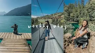 a week in my life in Switzerland / Iseltwald, Sigriswil, Murten & Blausee