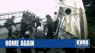 Crew 11 returns early in ISS's first medical evacuation