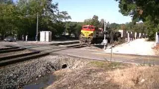 Norfolk Southern 220 EB w/ KCS ACe Leader! Mableton,Ga 10-26-2013&copy; HD