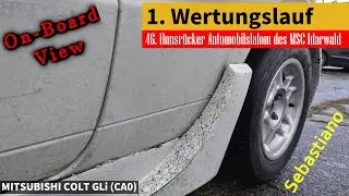 [Sebastiano] Auf nasser Strecke mit Slicks - 1. Wertungslauf 46. Hunsr&uuml;ckslalom MSC Idarwald