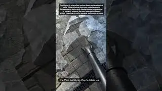 Most Satisfying Way to Clear Ice