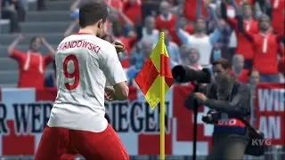 UEFA Euro 2016 - PES 2016 - Switzerland vs Poland | Gameplay (HD) [1080p60FPS]