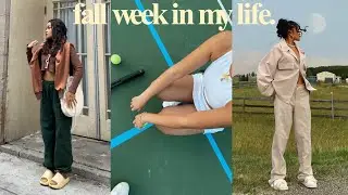 FALL WEEK IN MY LIFE VLOG | Getting Ready for Fall
