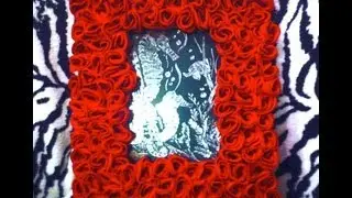 DIY ROSE Picture Frame