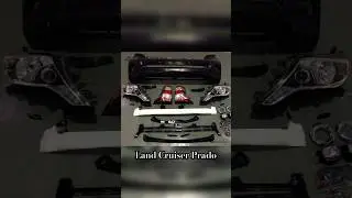 Land Cruiser Prado 150 2010 to 2017 body kit face lift conversion #carmarka