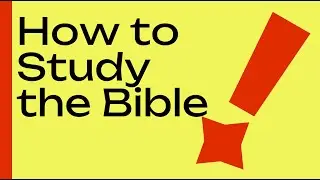 Survey, Analysis & Synthesis Bible Study Methods