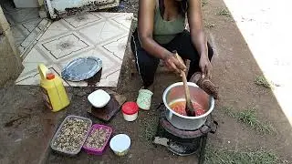 AUTHENTIC VILLAGE STYLE GITHERI🍲/KENYAN VILLAGE LUNCH