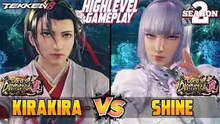 T8 &ndash; KIRAKIRA (Jun Kazama) vs SHINE (Lili) &ndash; Tekken 8 High Level Gameplay