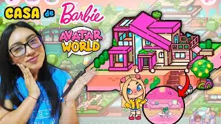 HAGO una CASA VIRTUAL en AVATAR WORLD PARA BARBIE Con todo GRATIS | Daailum
