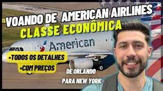 Como &eacute; voar de AMERICAN AIRLINES classe econ&ocirc;mica - vale a pena?