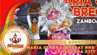 SINULOG FESTIVAL QUEEN 2026 - Maria Clara Lobregat NHS (Zamboanga City)