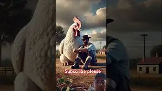 A big chicken enters the village, beautiful story #shorts #ai #hen #trending#funny @Dalezzy