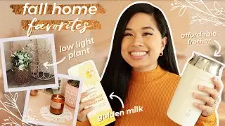 Ultimate Fall Home FAVORITES for 2020! *PERFECT FOR COZY AUTUMN VIBES*