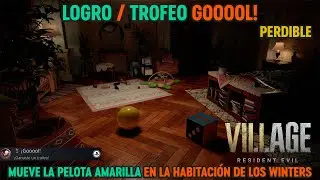 Resident Evil 8 Village - Logro / Trofeo : &iexcl;Gooool! PERDIBLE (Anota con la pelota amarilla)