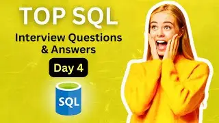 SQL Interview Questions & Answers || SQL Question Series Day 4