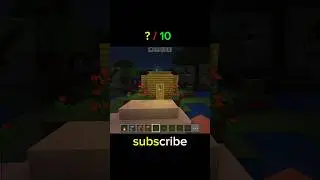 Sirf Bamboo Se Banao Ye Sundar Ghar! ✨ [Easy & Fast] #minecraft#viral#ytshorts#montagem