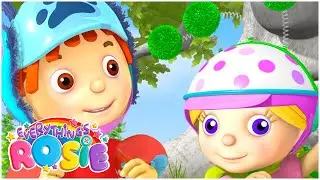 Everythings Rosie | Best Cartoons For Kids | PLAYING A NEW COMPUTER GAME 👾