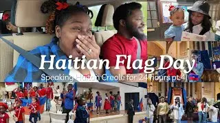 Speaking Haitian Creole for 24 Hours Pt.4| Haitian Flag Day with The Milienaires 🇭🇹