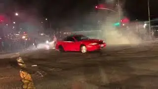 Police Swinging At The Sideshows!! (Almost Getting Smacked)