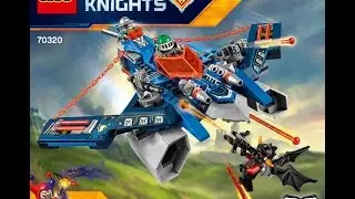 LEGO 70320 Nexo Knights Aaron Fox's Aero-Striker V2 Book 2 Instructions DIY NexoKnights