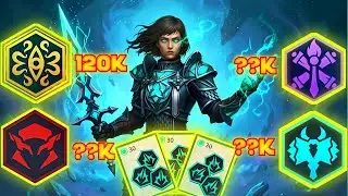 Erlang 120k damage/round top 3 free set try to deal massive damage #nekki 