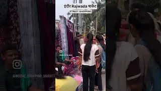 Indore market || Indore shopping || Street food || vijay chaat house indore