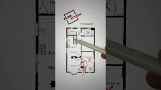 Быстрое решение катастрофического плана из Портленда, штат Орегон. #планэтажа #архитектор #дизайн...