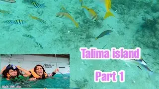 #Talima fish sanctuary/snorkeling, swimming/Part 1/#Olanggo island /April 28, 2022