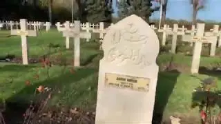 Visiting the WW1 French Cemetery of Carnieres