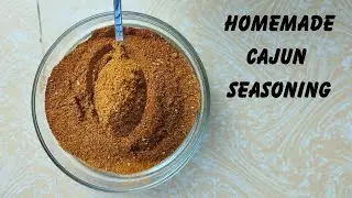 HOMEMADE CAJUN SEASONING | How to make Salt - Free Cajun Spice Blend