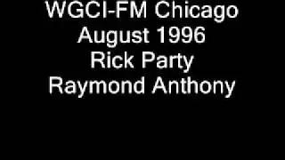 WGCI-FM Chicago August 1996 Rick Party and Raymond Anthony.wmv