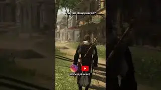 It&rsquo;s just an Animus Glitch&hellip;.or is it?! 😂🤣 #assassinscreed #gaming #shorts #youtubeshorts