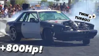 1st Place WINNING Run at the Burnout King Competition!!
