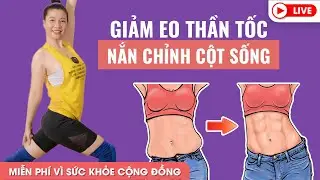 BÀI 24: Bài tập Yoga tại nhà giảm eo thần tốc_ Nắn chỉnh cột sống / Nguyễn Hiếu Yoga