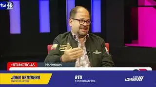 Ministro del Interior, John Reimberg, abordó las acciones frente a la corrupción en  (ANT)