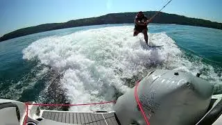 1st time Surfing Matt Schepker